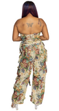 Botanic Cargo Jumpsuit