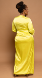 The French Chartreuse Dress