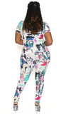 Face Off Multicolor Pant Set