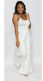 Twill White Jumpsuit